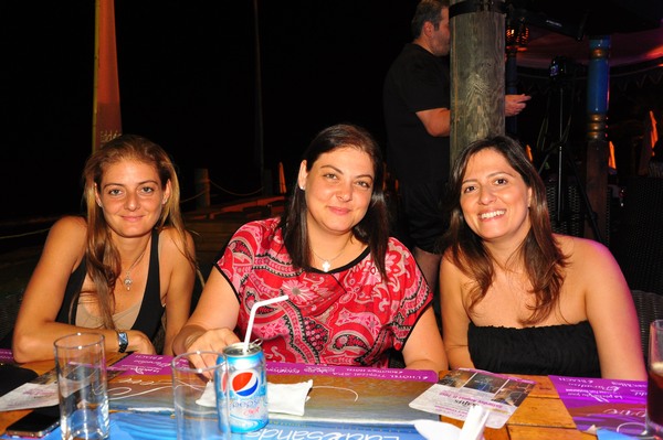 Cinda at the Beach Bar